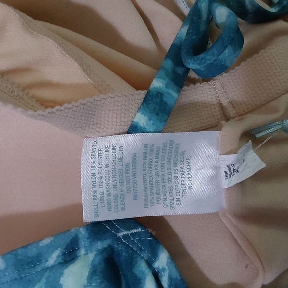 Shoulder Tie Square Neck Medium Coverage One Piece Swimsuit | Kona Sol | X Large - Picture 8 of 11